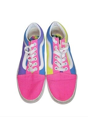 Vans Old Skool Neon Color-Block shoes